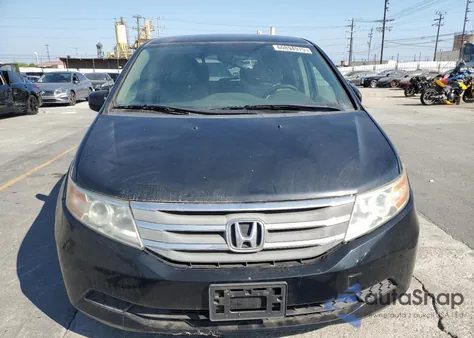 2013 Honda Odyssey Ex z USA, uszkodzony, nr VIN 5FNRL5H48DB013749